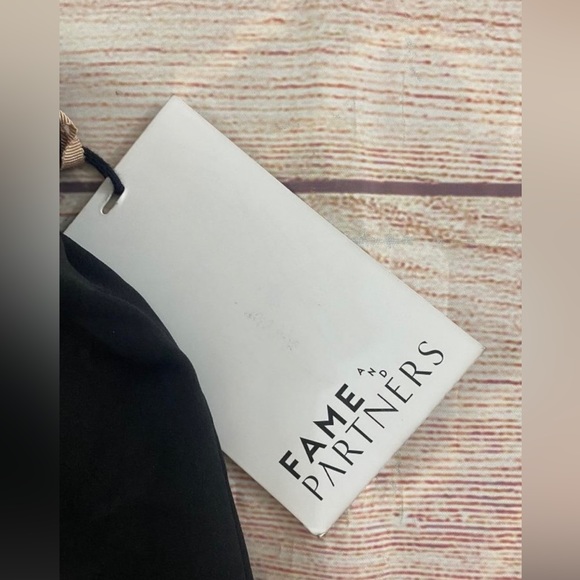 Fame and Partners Nikita Black Dress - NWT - 4 - Picture 9 of 12